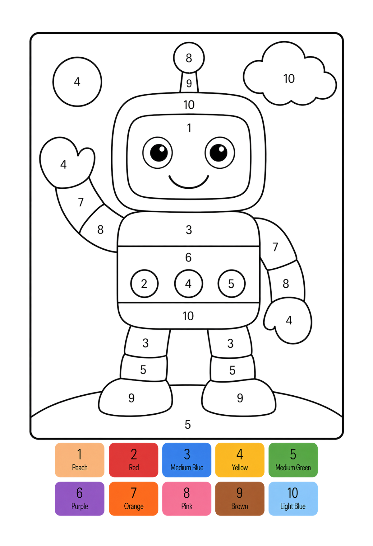 10 Colors of Fun Phyical Book