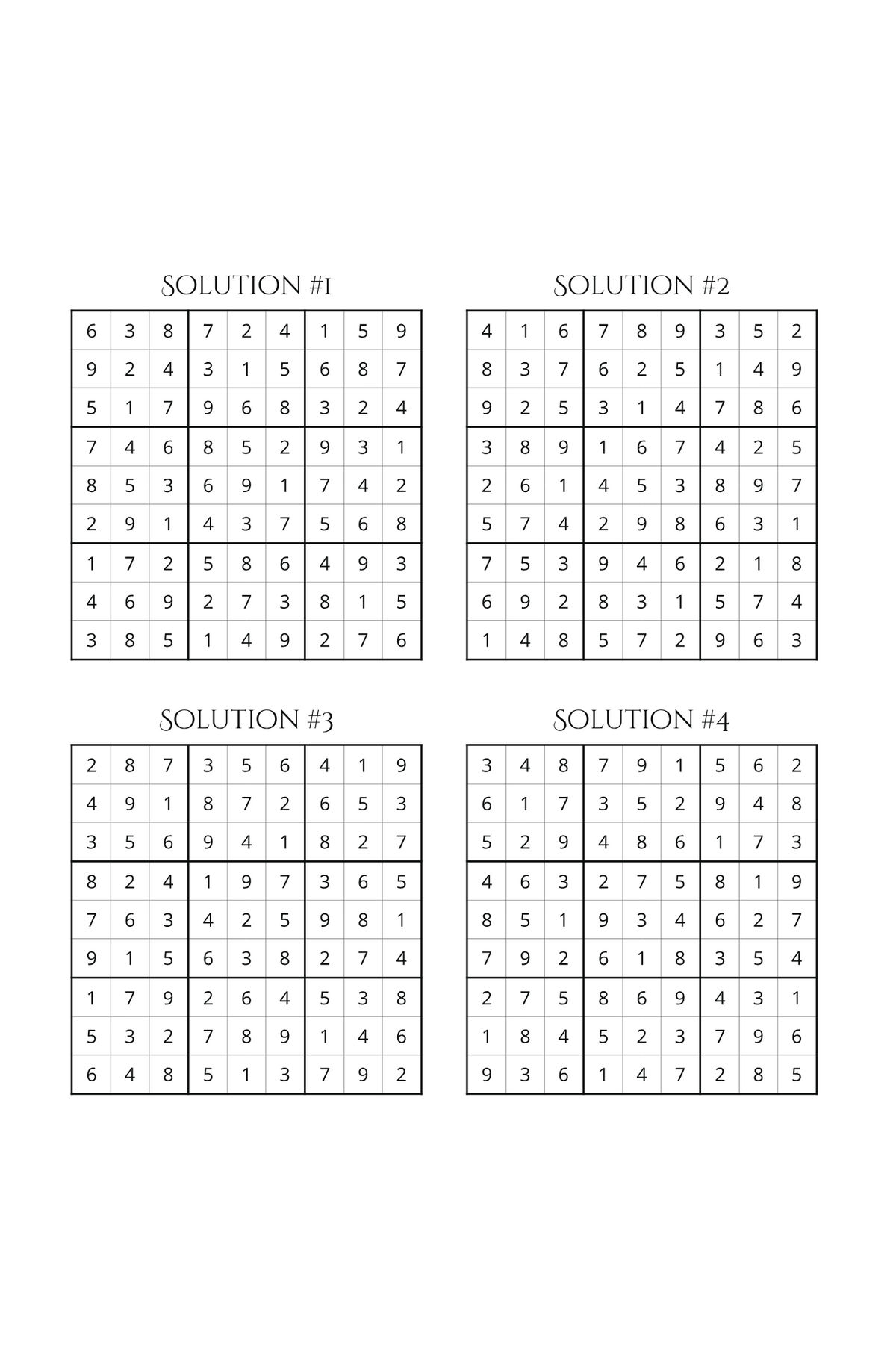 200 Sudoku Puzzles-Hard Challenge