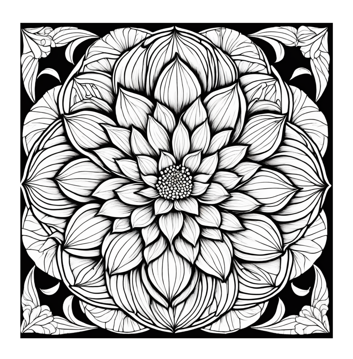 Mandalas Coloring Book for Adults-Print Edition