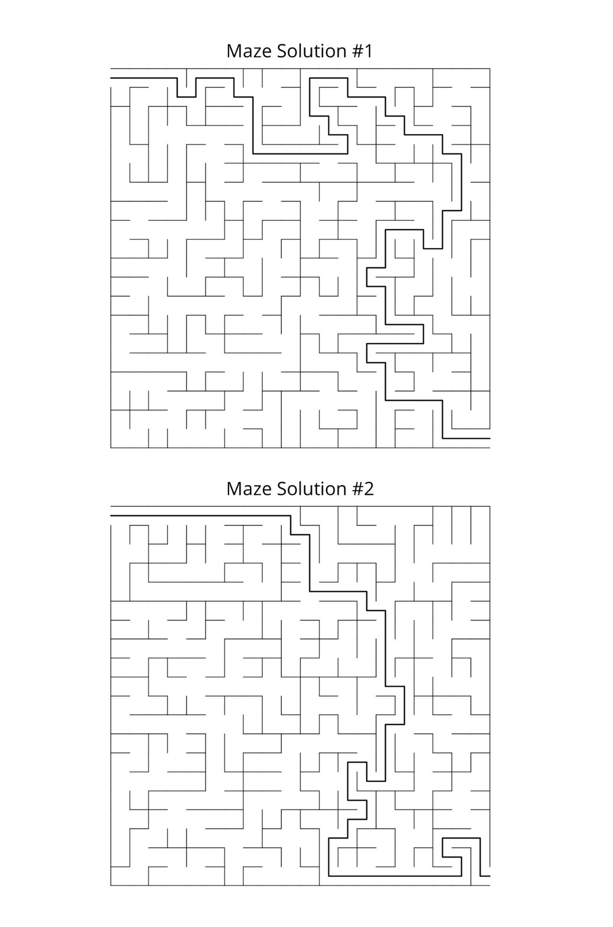 Rectangular Mazes