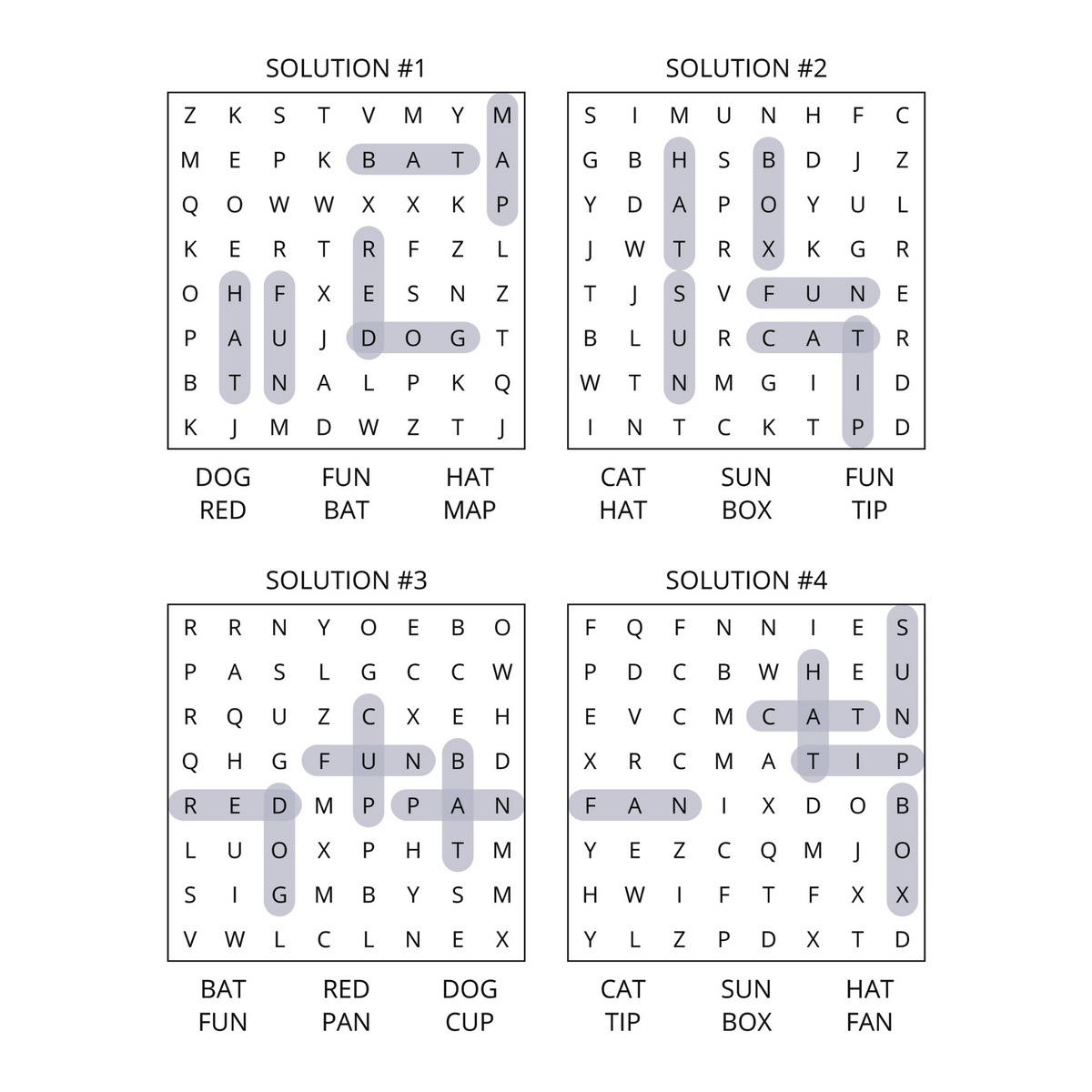 Beginners Word Search With Snickers: Volume 1-Digital PDF