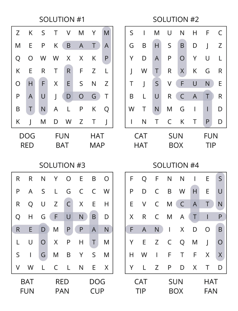 Beginners Word Search With Snickers: Volume 1-Print Book