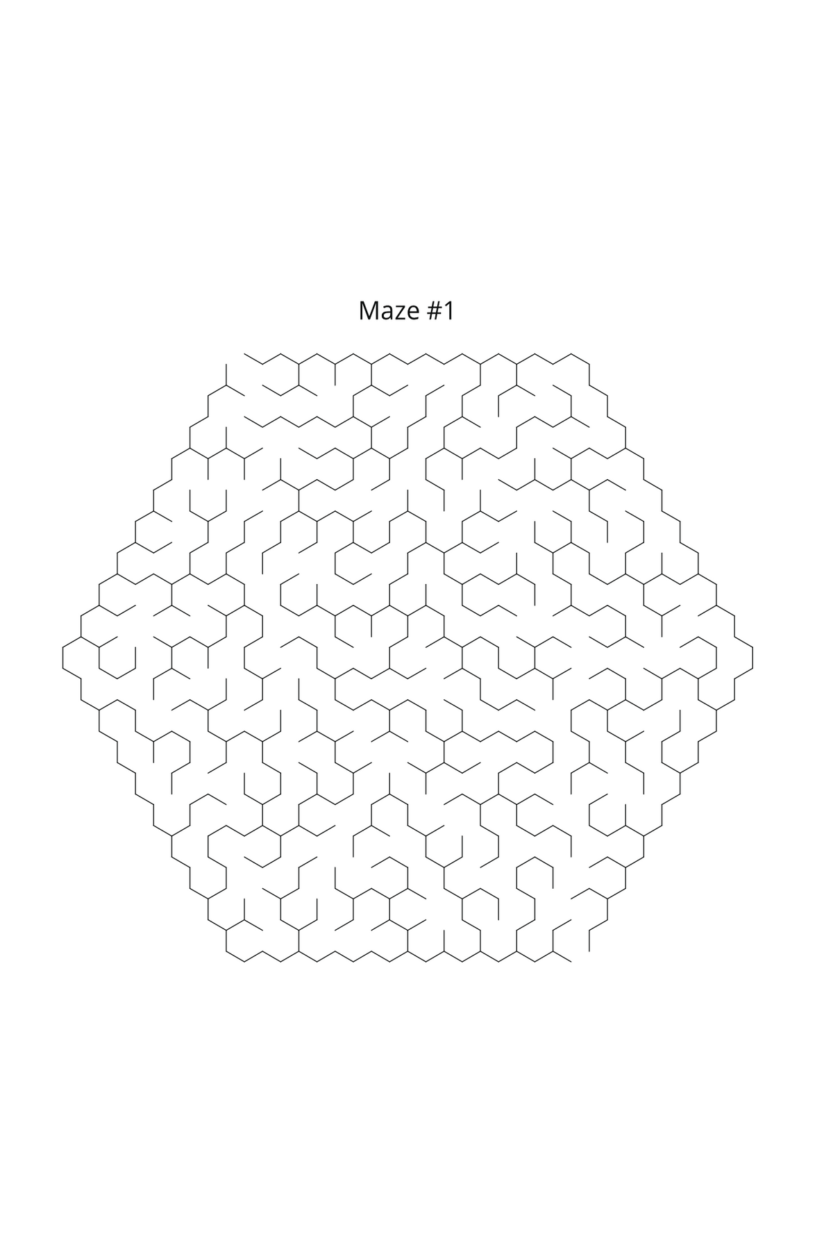 Honeycomb Mazes