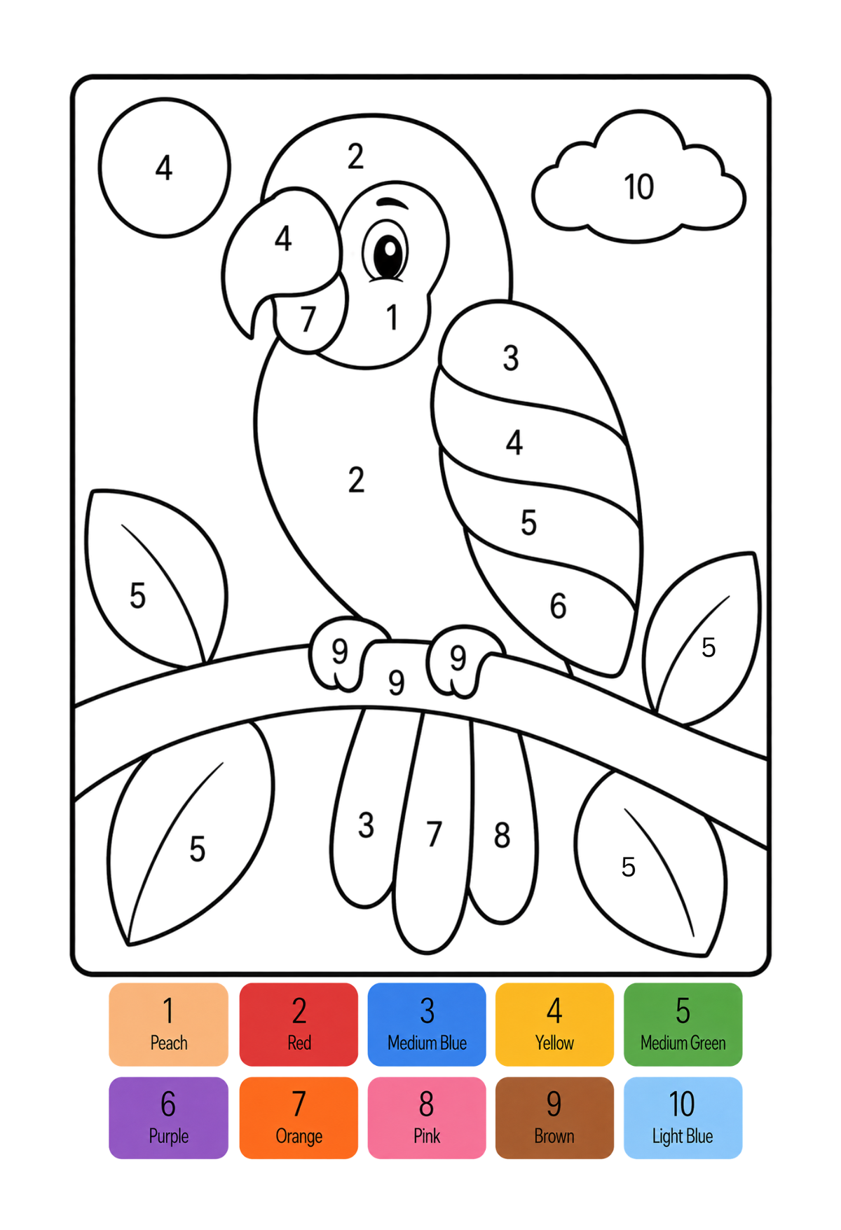 10 Colors of Fun Digital Download