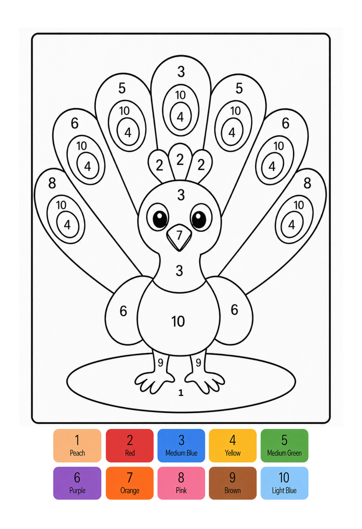 10 Colors of Fun Digital Download