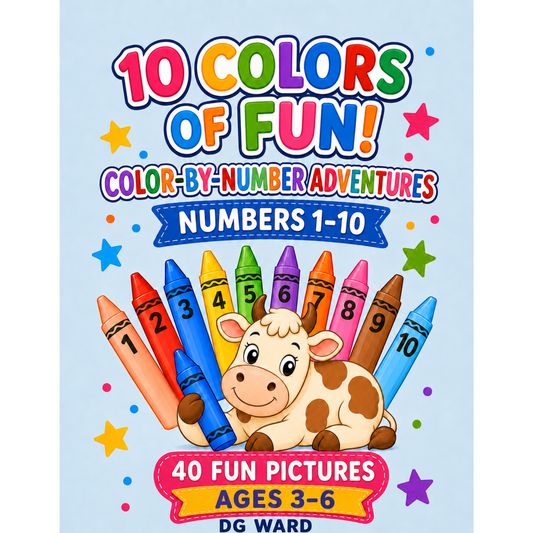 10 Colors of Fun Digital Download