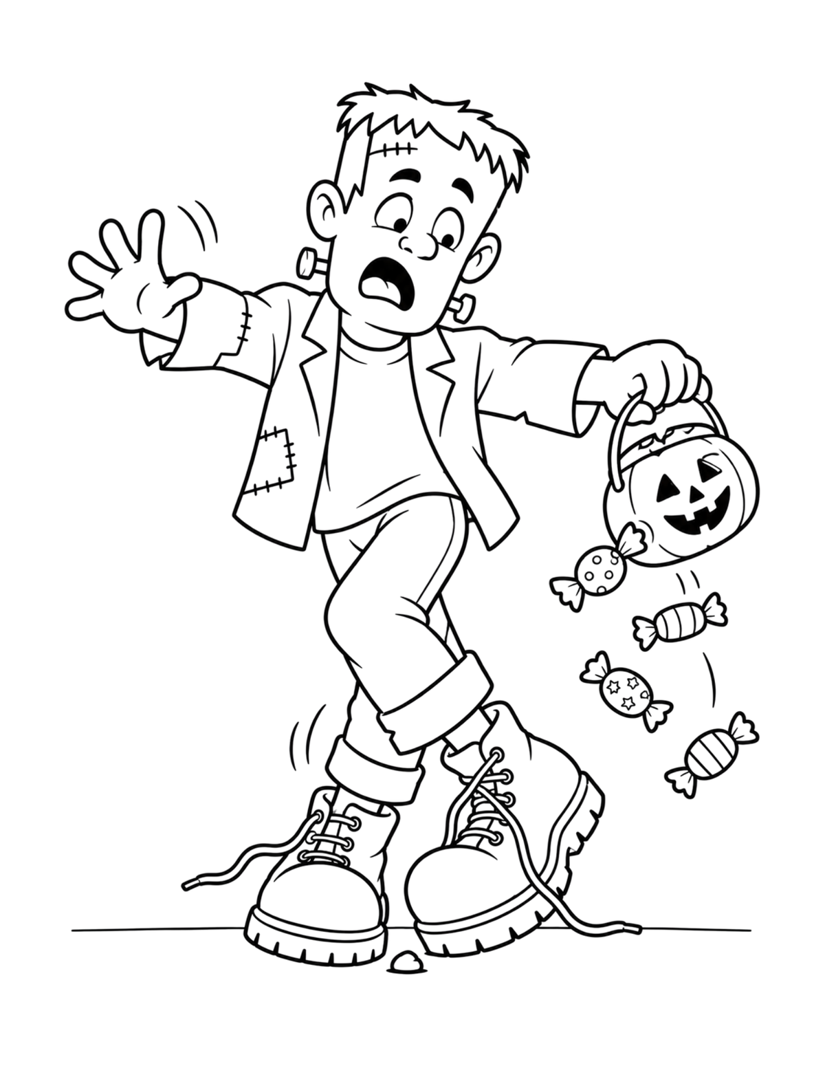 Halloween Costume Chaos Digital product