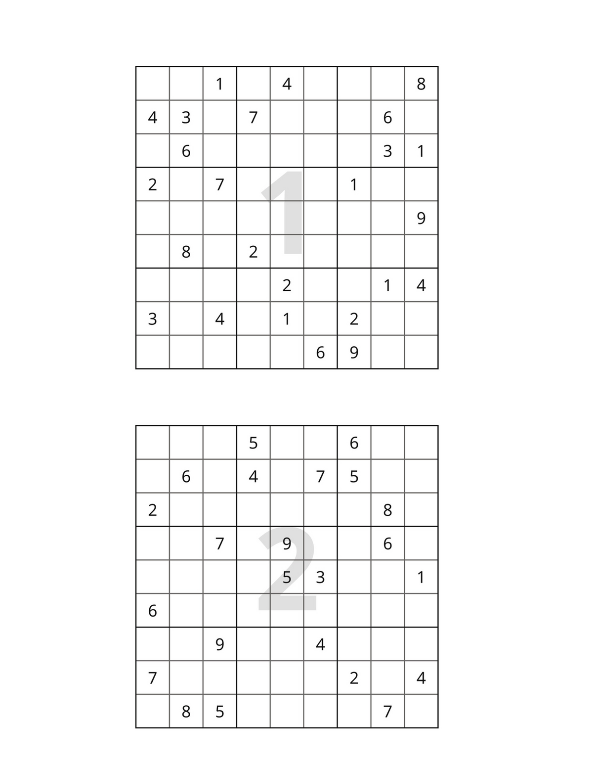 400 Sudoku Puzzles: Medium Challenge