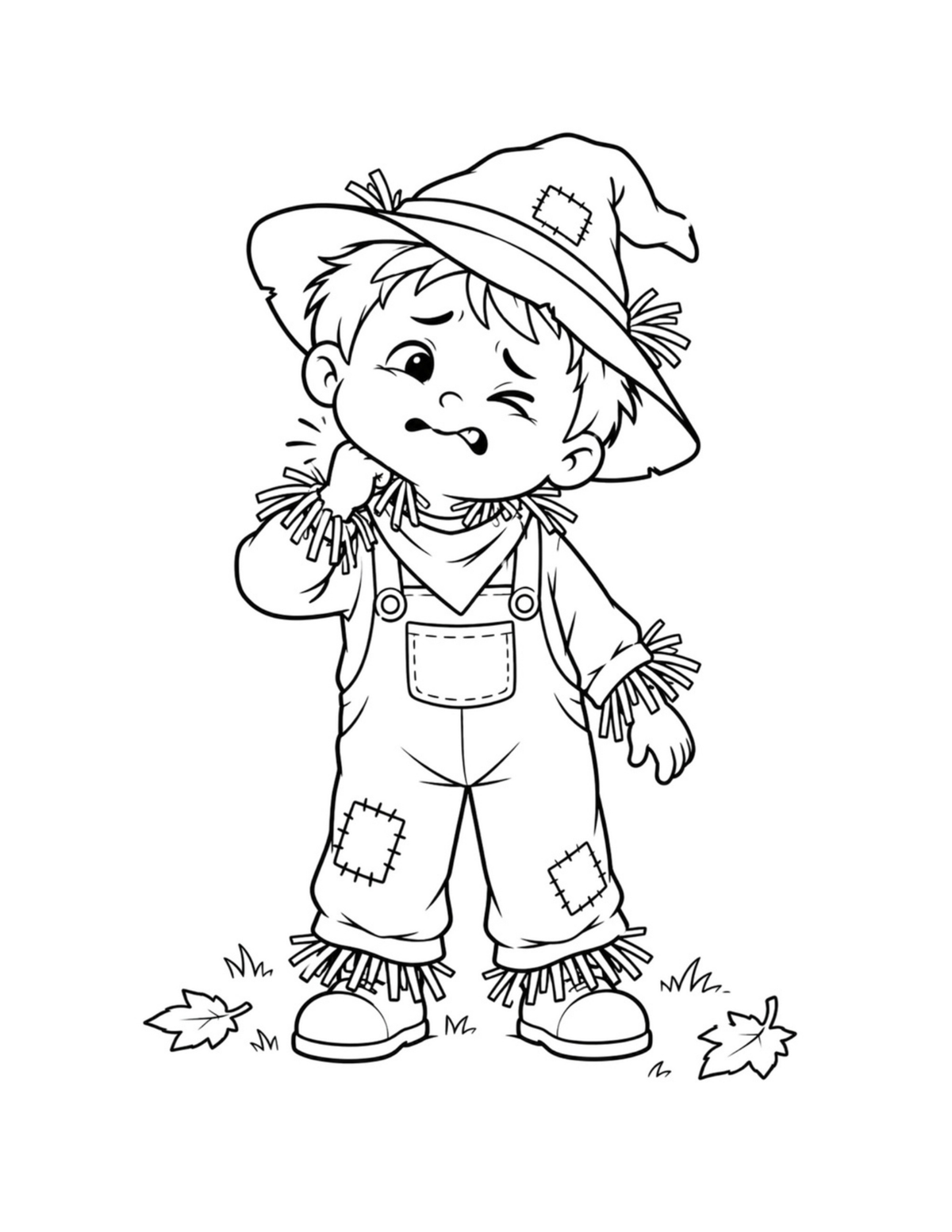 Halloween Costume Fun Coloring Book