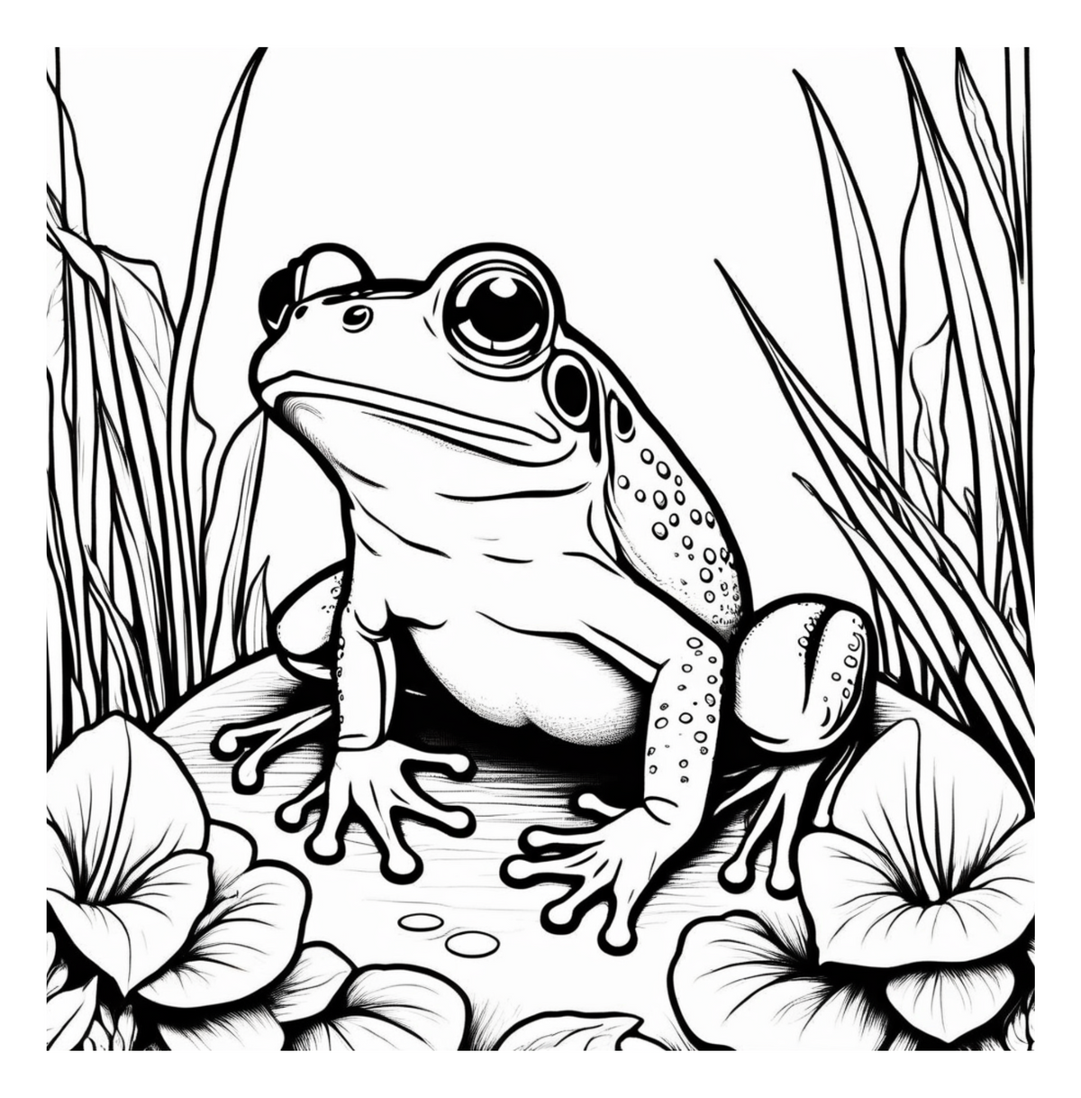 Baby Animals, Coloring Book for Kids-Digital PDF