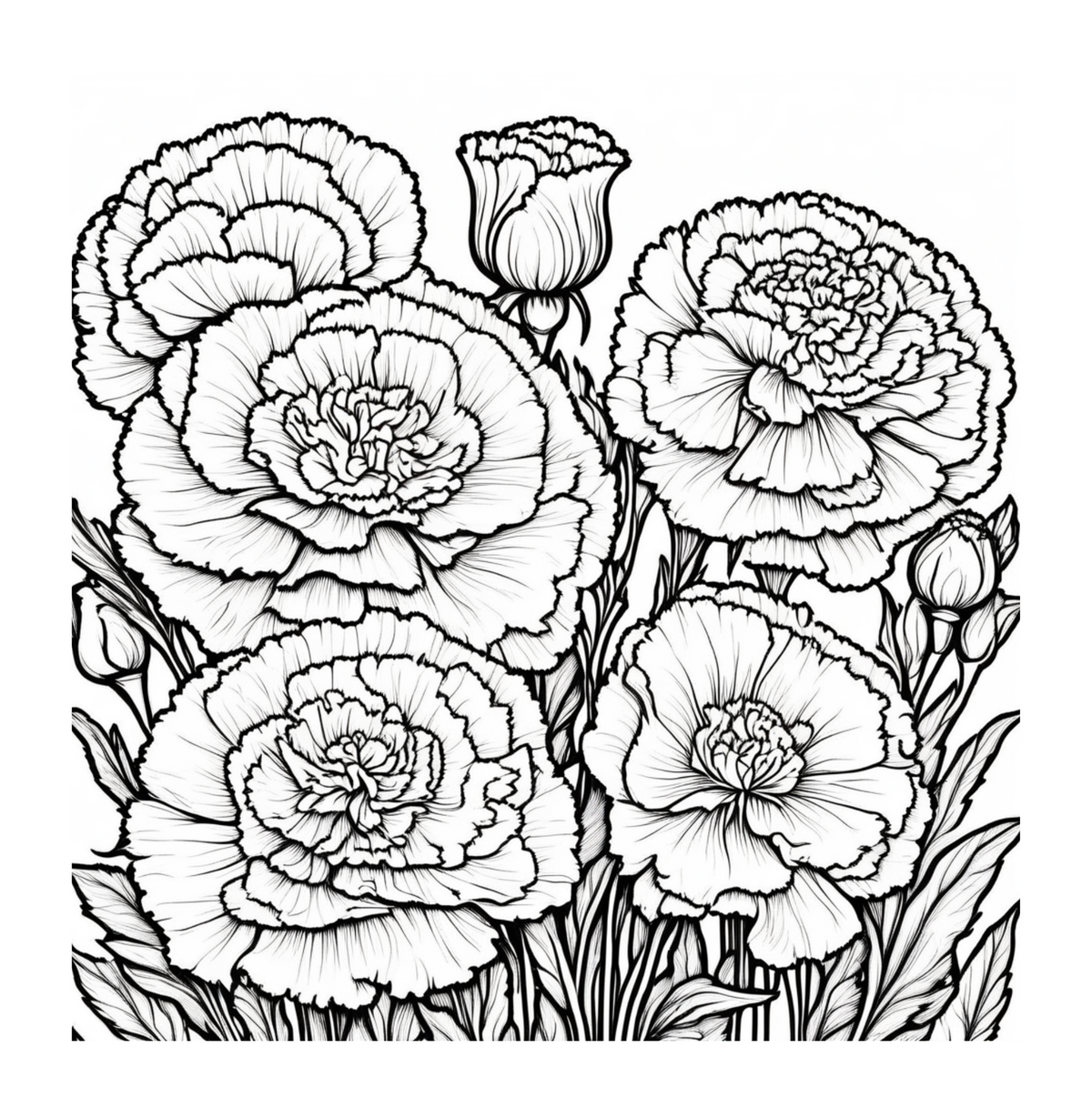 Beautiful Array of Flowers-Digital PDF