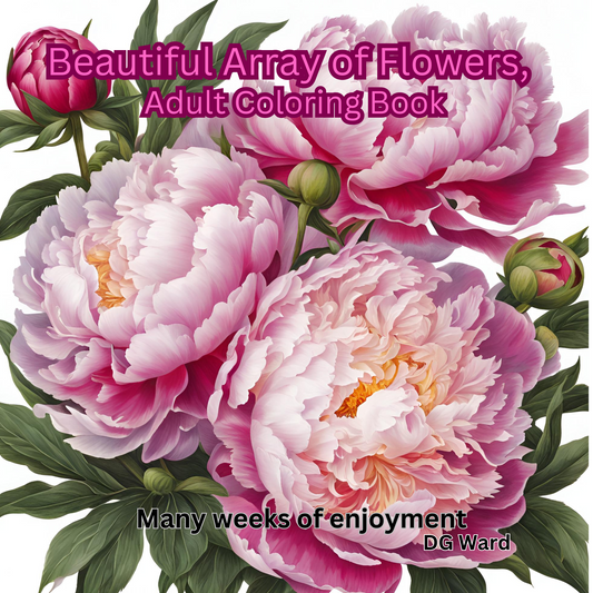 Beautiful Array of Flowers-Digital PDF