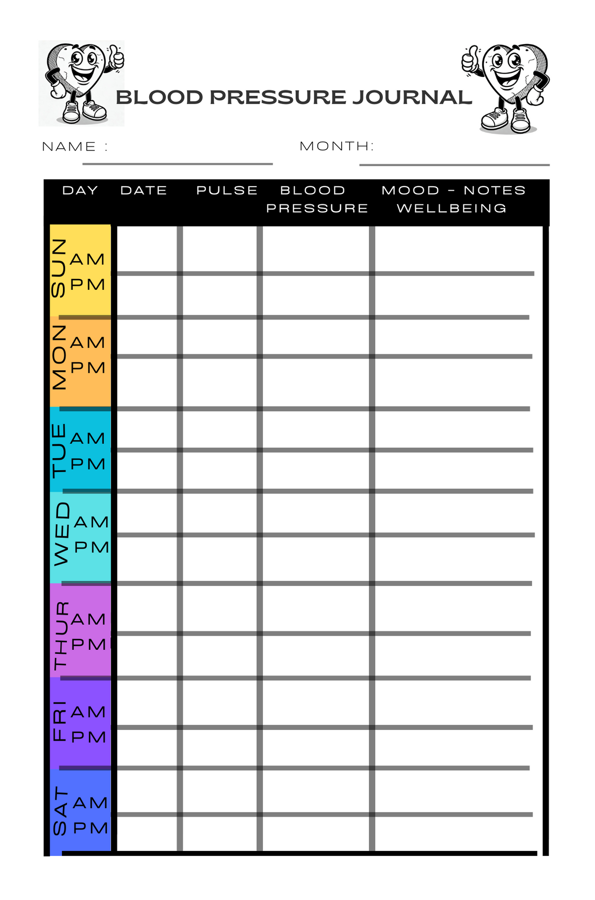 Blood Pressure Journal