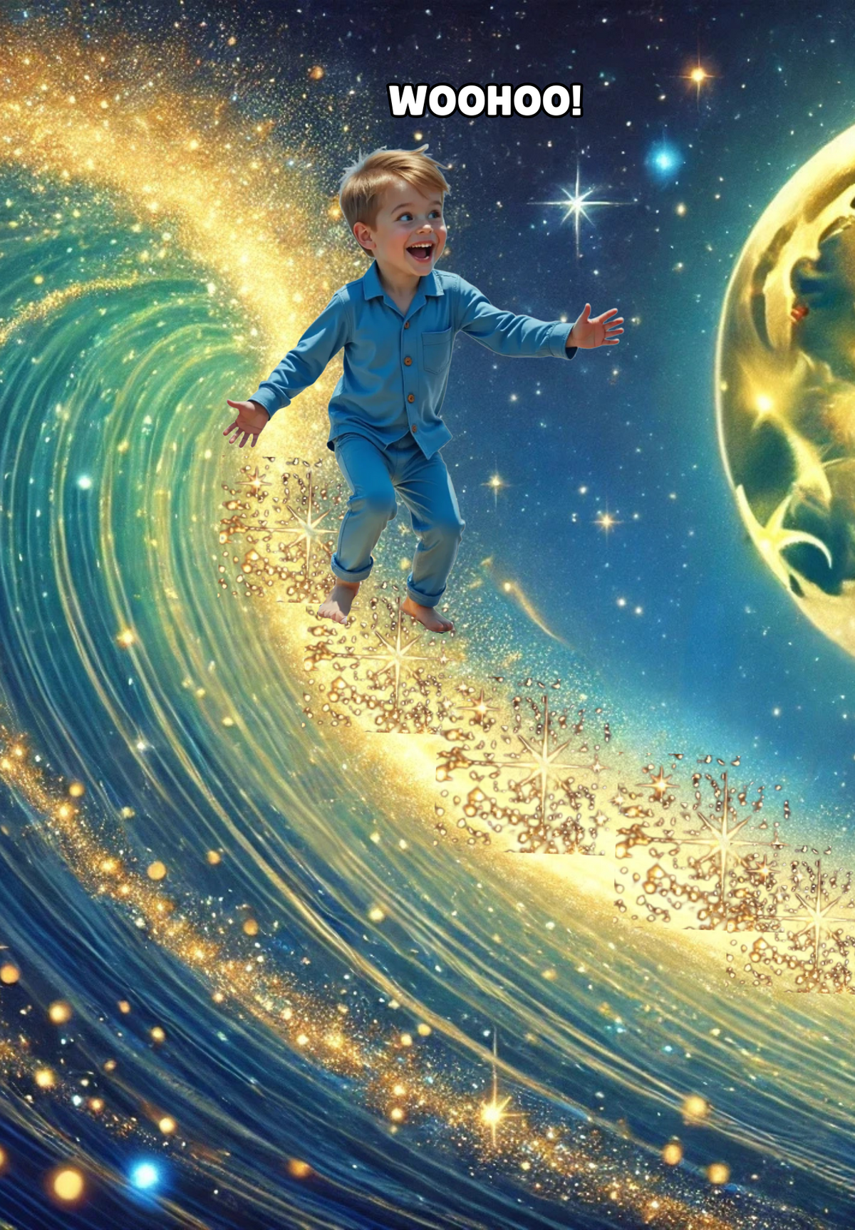 Cosmic  Whispers-A Journey Through the Galaxy-Hardcover
