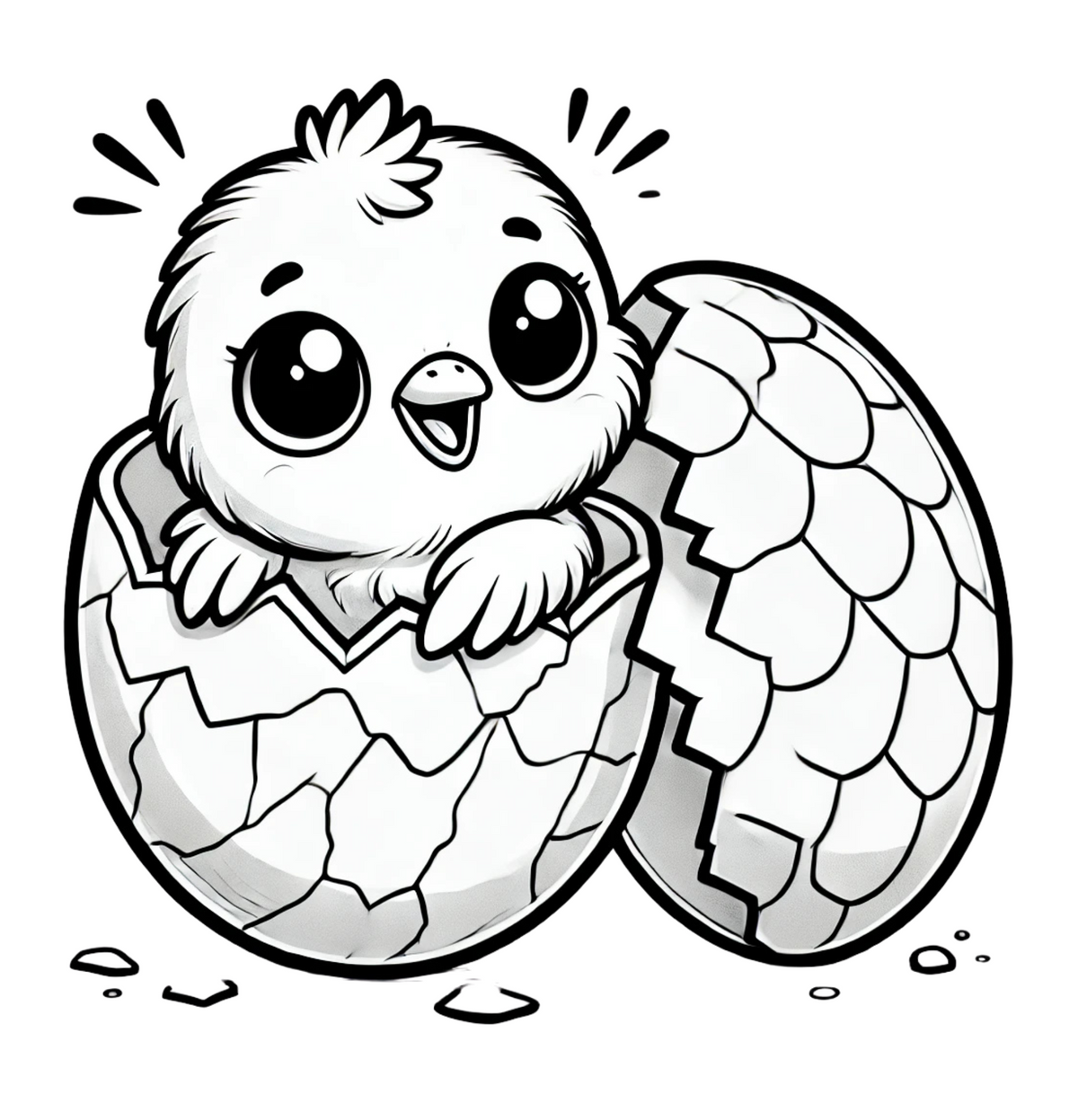 Easter Coloring Fun for Kids-Digital PDF