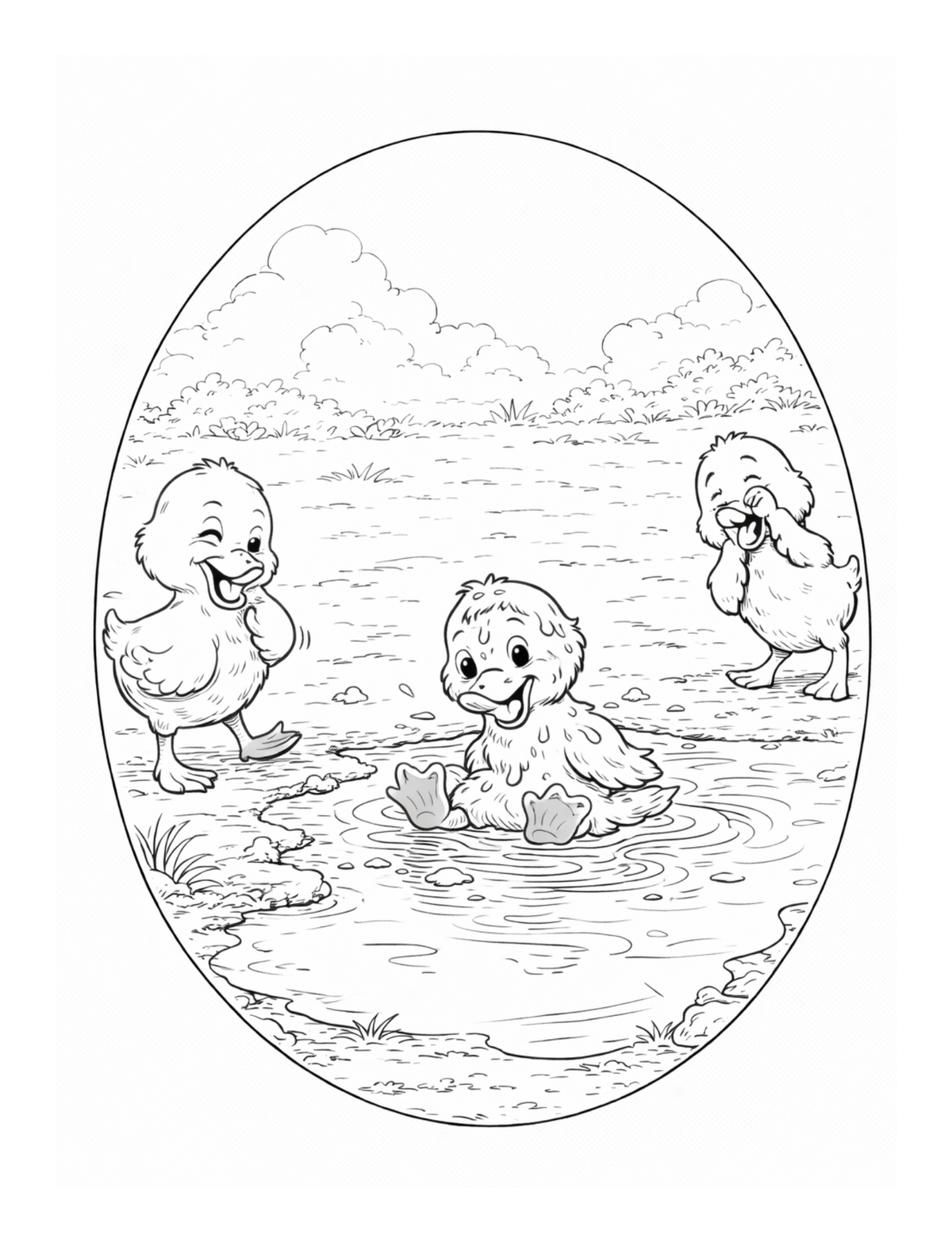 Farmyard Mischief - Family Fun! | Physical Coloring Book