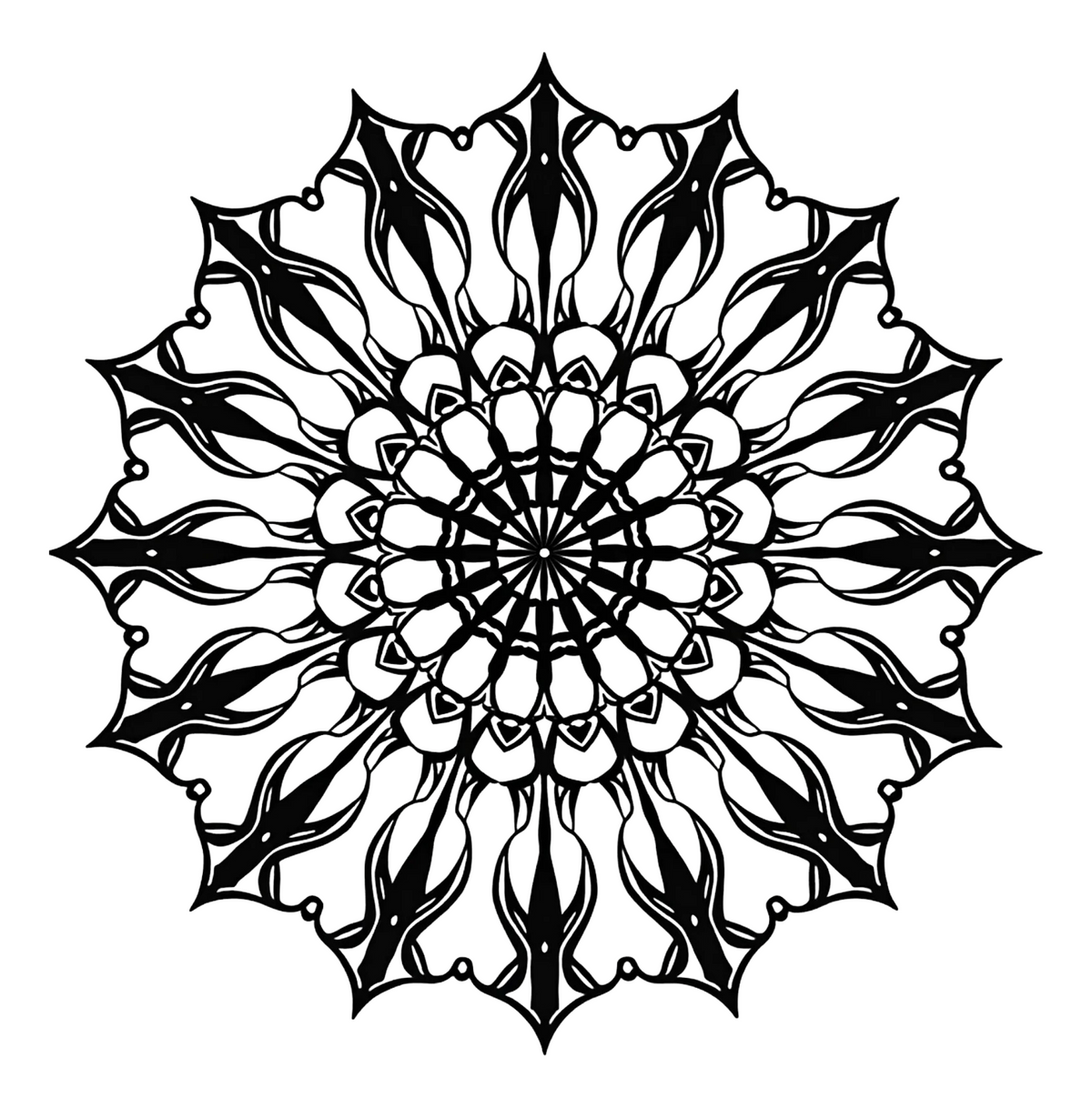 Intricate Mandalas-Digital PDF