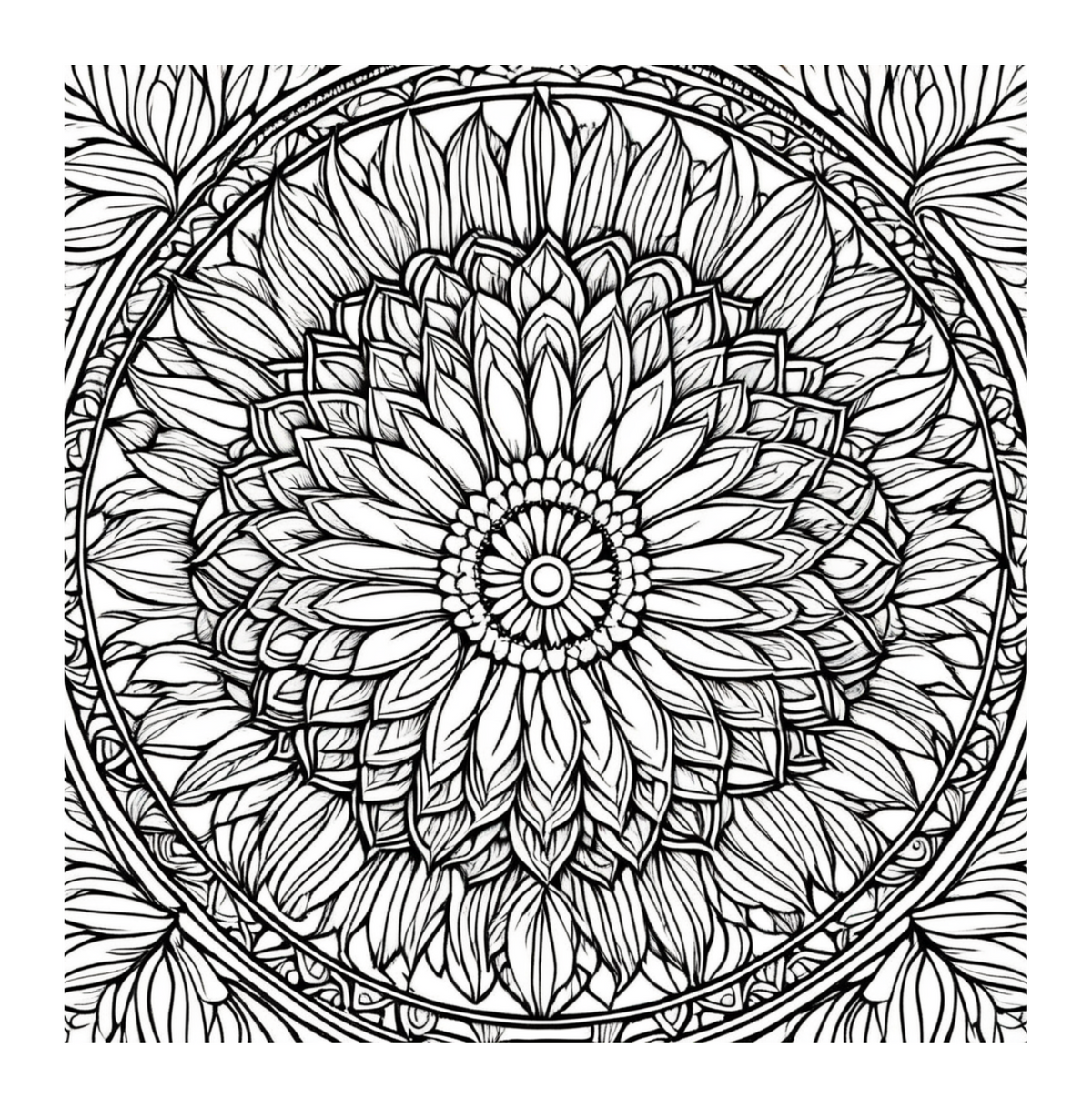 Mandalas Coloring Book for Adults-Print Edition