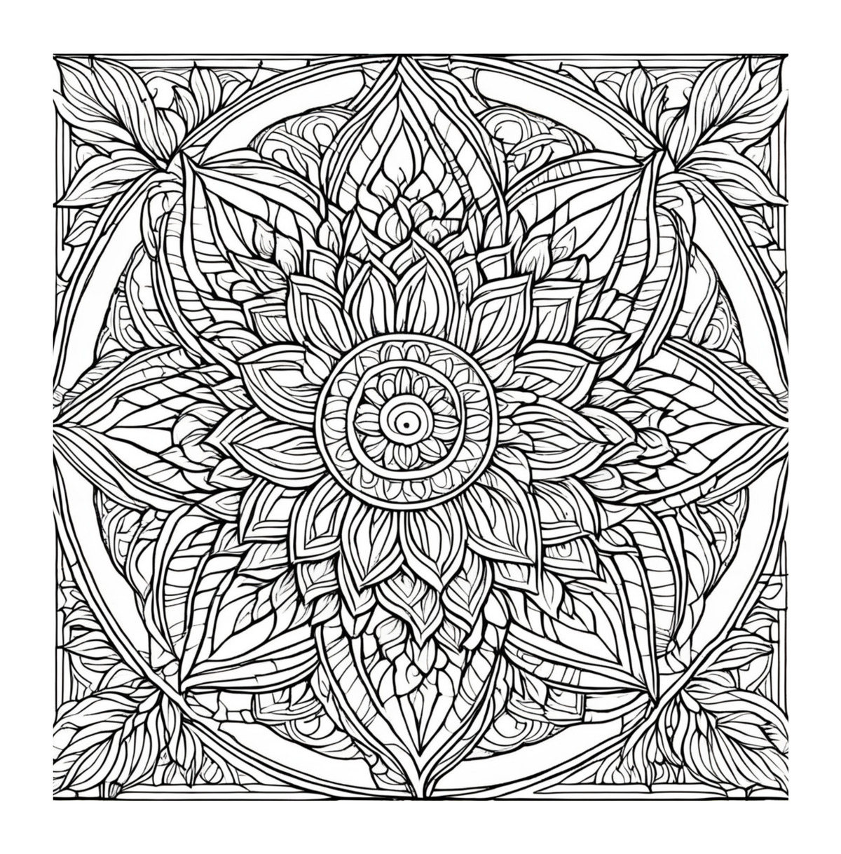 Mandalas Coloring Book for Adults-Print Edition