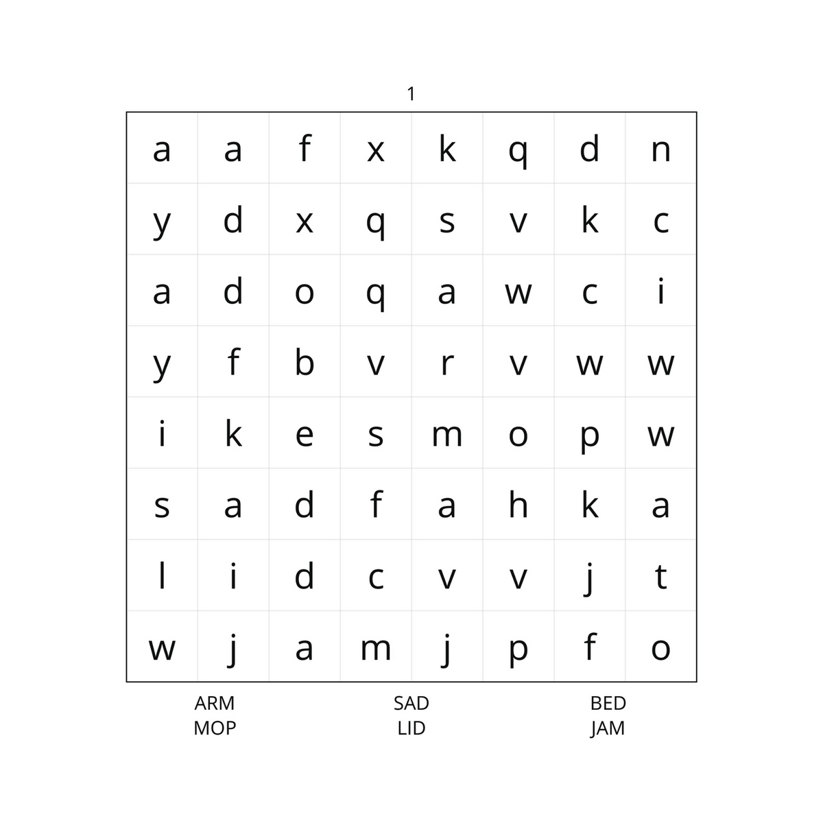 Beginners Word Search With Snickers: Volume 3-Print Edition