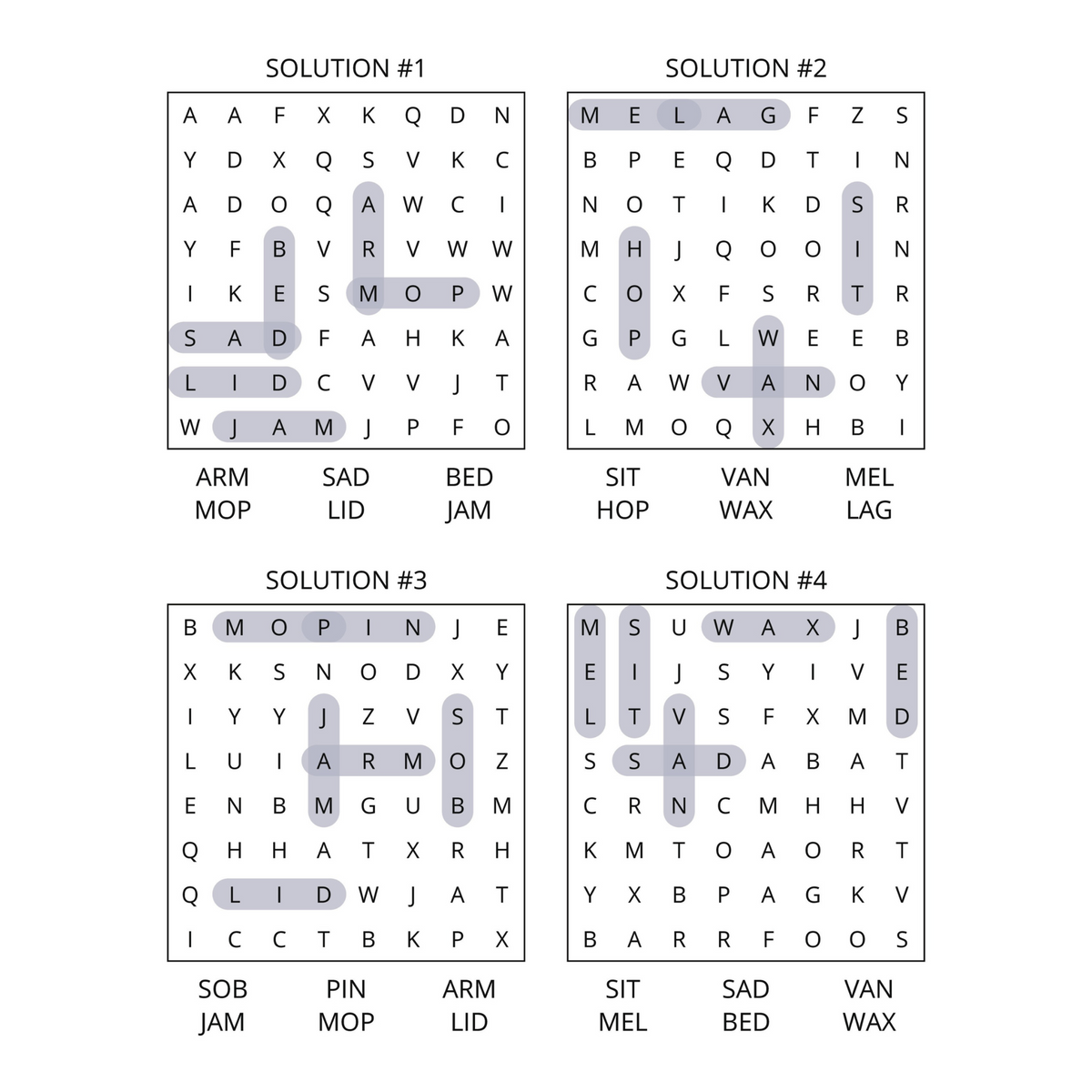 Beginners Word Search With Snickers: Volume 3-Print Edition