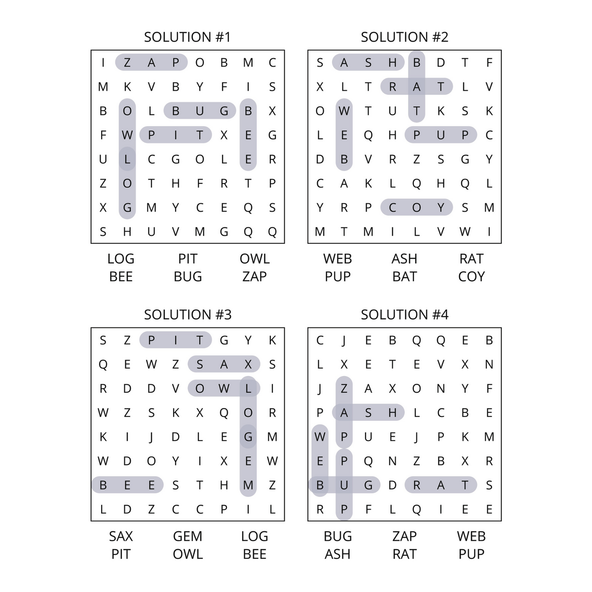 Beginners Word Search With Snickers: Volume 4-Digital PDF