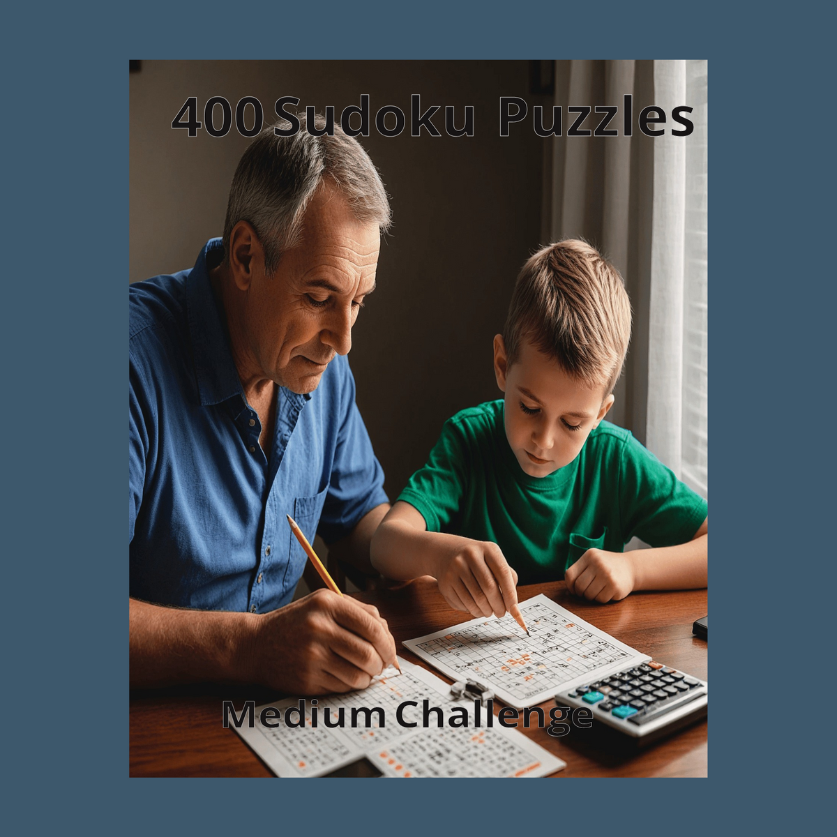 400 Sudoku Puzzles: Medium Challenge