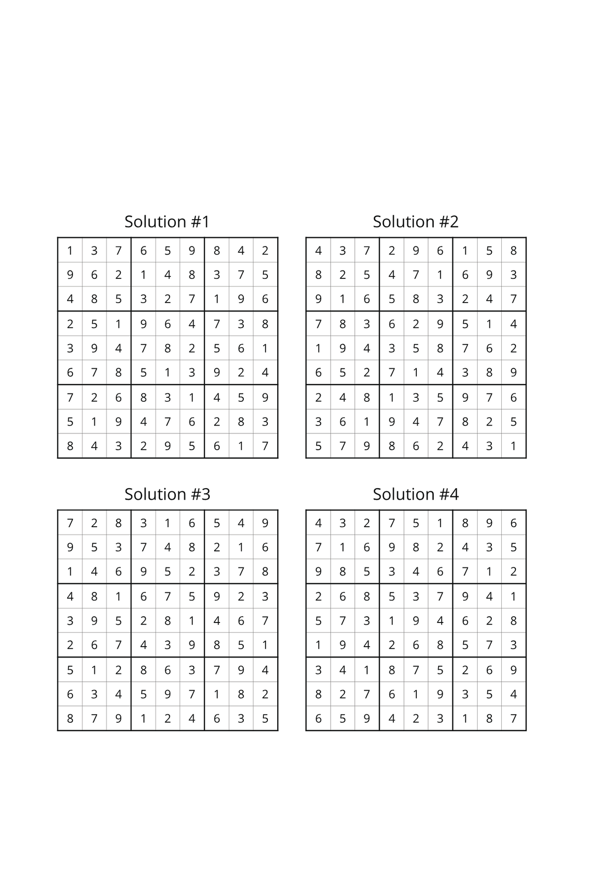 100 Sudoku Puzzles-Fun & Very Easy Digital PDF