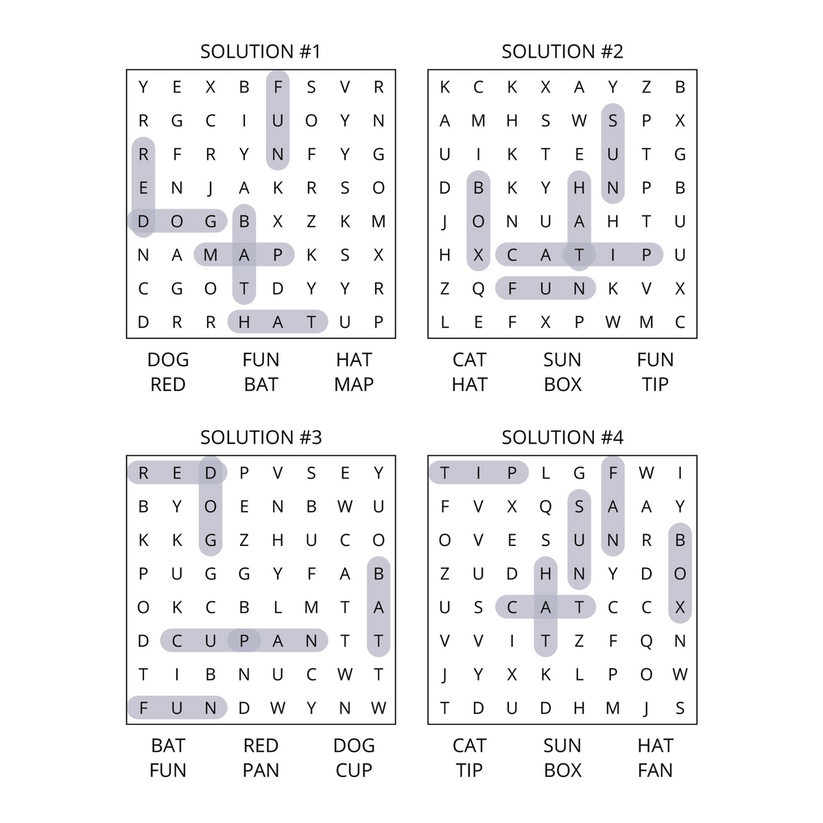 Beginners Word Search With Snickers: Volume 2-Digital PDF