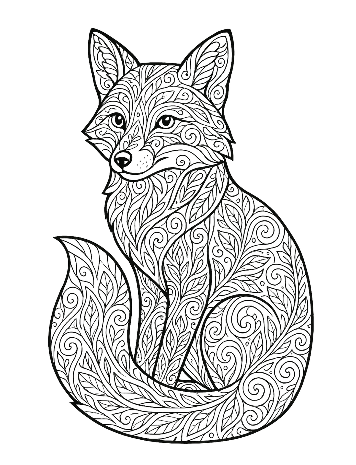 Zentangle Adult Coloring-Print Edition