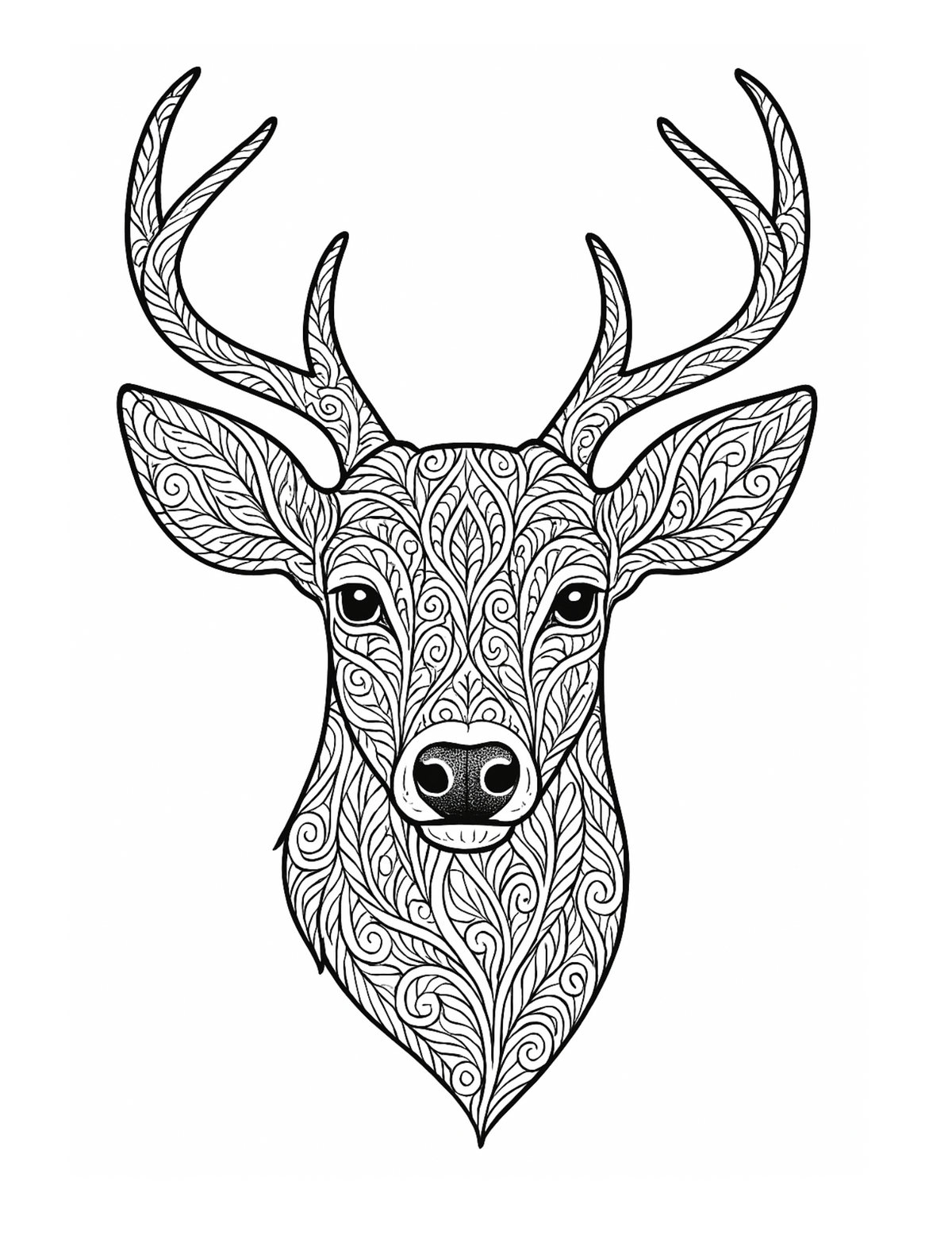 Zentangle Adult Coloring-Print Edition