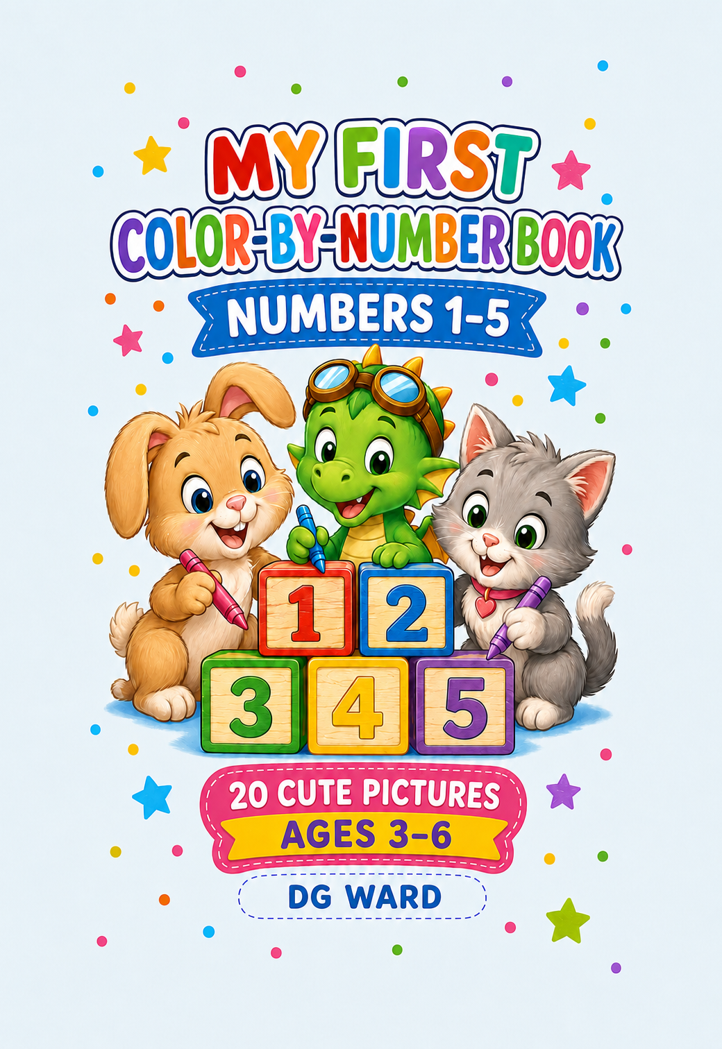My First Color-By-Number Book Digital Download
